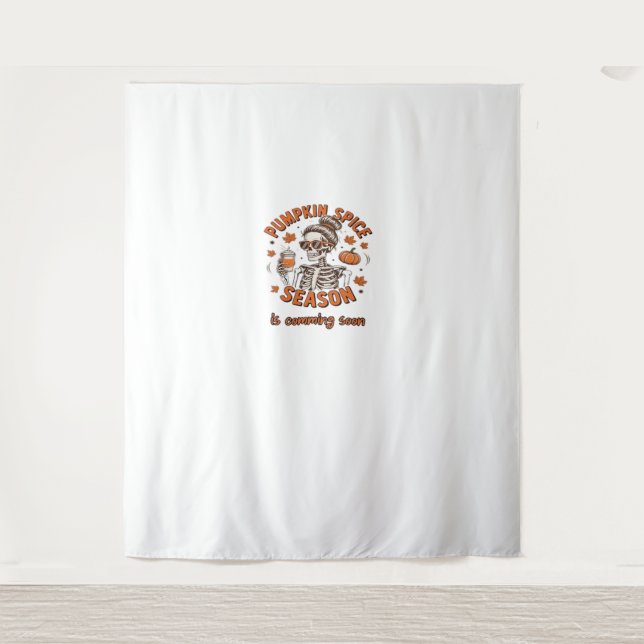 Pumpkin Thanksgive Decor – Gifted-for Thanksgiving Tapestry (Front)