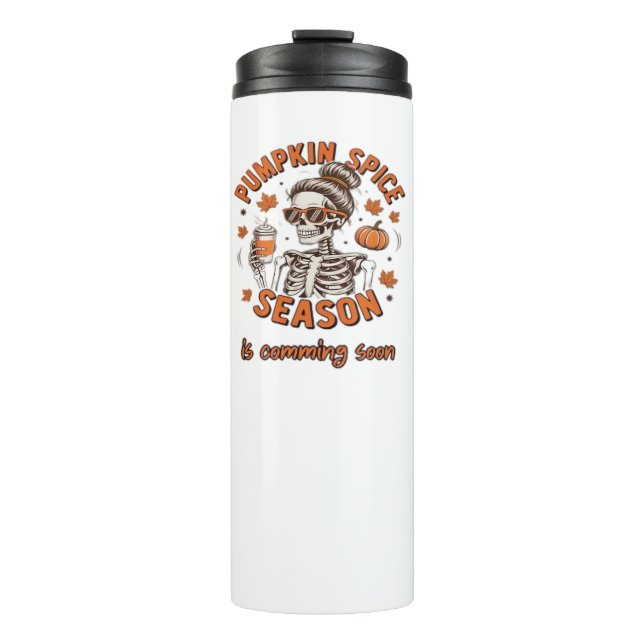 Pumpkin Thanksgive Decor – Gifted-for Thanksgiving Thermal Tumbler (Front)