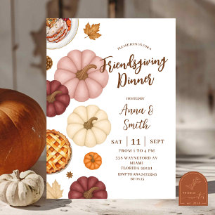 Pumpkin Thanksgiving Invitation