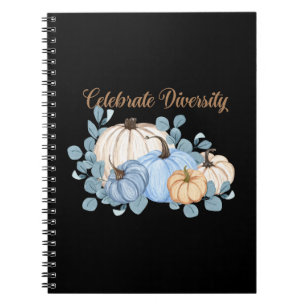 Pumpkin-themed Celebrate Diversity Notebook