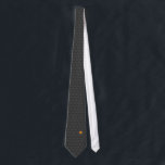 Pumpkin Tie<br><div class="desc">The understated Halloween fashion accessory for men consisting of "subliminal" grey pumpkins and one in orange.</div>