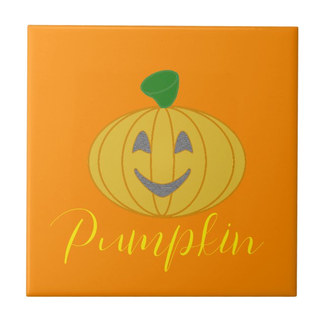 Pumpkin Tile (Front)