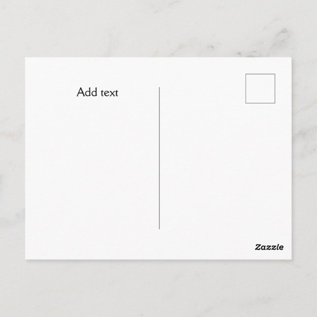 Pumpkin Time TEMPLATE, personalise. Postcard (Back)