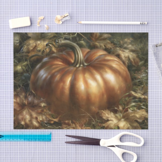 Pumpkin Tissue Paper (Craft)