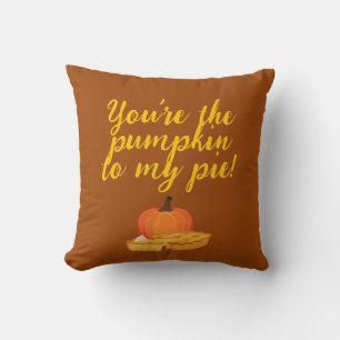 Pumpkin to my pie cushion