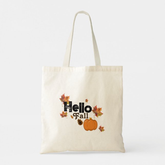 Pumpkin Tote Bag (Back)