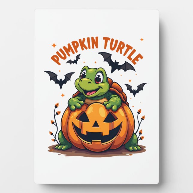 Pumpkin Turtle Plaque (Front)