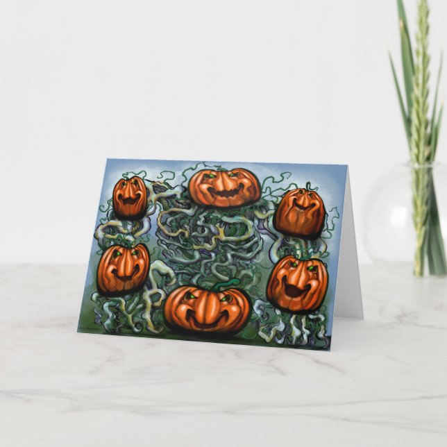Pumpkin Vines Card (Front)