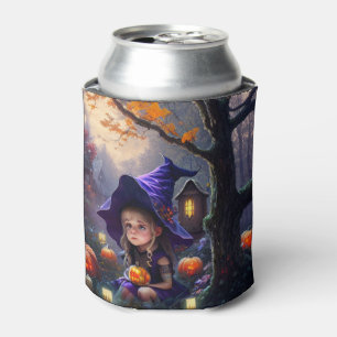 pumpkin/whimsical/Halloween/cartoon Can Cooler