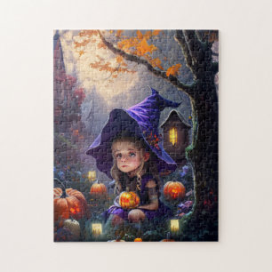 pumpkin/whimsical/Halloween/cartoon Jigsaw Puzzle