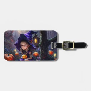pumpkin/whimsical/Halloween/cartoon Luggage Tag