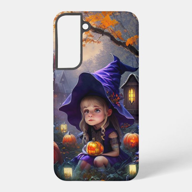 pumpkin/whimsical/Halloween/cartoon Samsung Galaxy S22+ Case (Back)