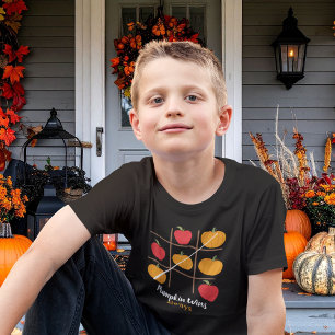 Pumpkin Wins Always pumpkin vs. apple T-Shirt Tri-Blend Shirt