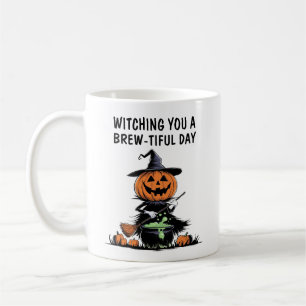 Pumpkin Witch Coffee Mug