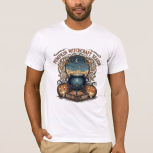 Pumpkin Witchcraft Season - Vintage Hallowee T-Shirt