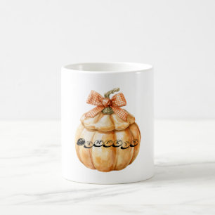 Pumpkin with Bow Coffee Mug