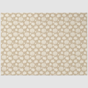 Pumpkins and Leaves Tissue Paper