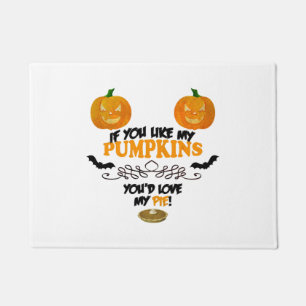 Pumpkins and Pie Doormat