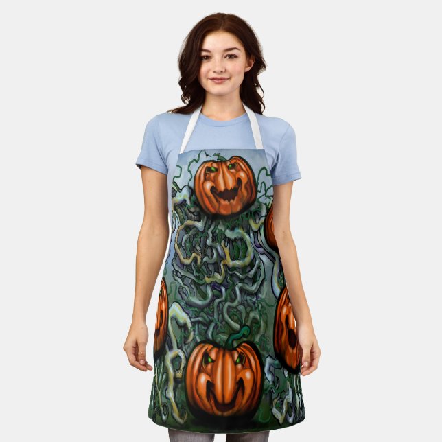 Pumpkins Apron (Worn)