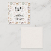 Pumpkins Baby Shower Diaper Raffle