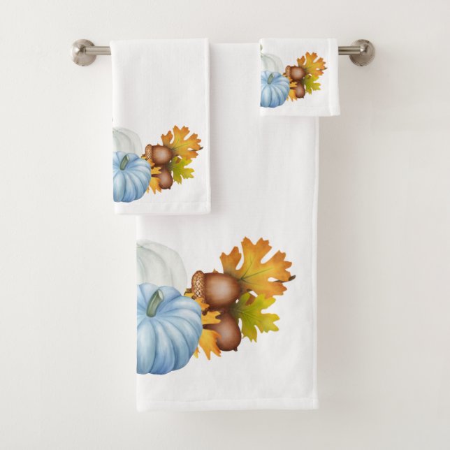 Pumpkins Bath Towel Set (Insitu)