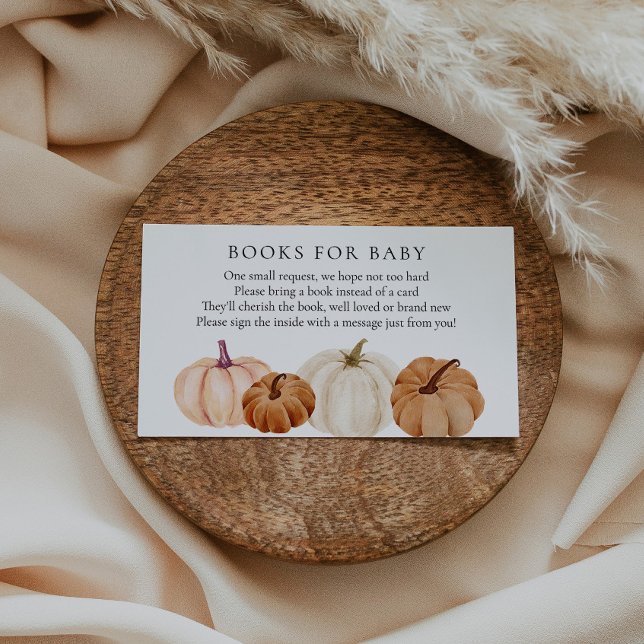 Pumpkins Books for Baby insert card (Creator Uploaded)