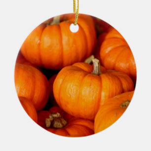 Pumpkins Ceramic Tree Decoration