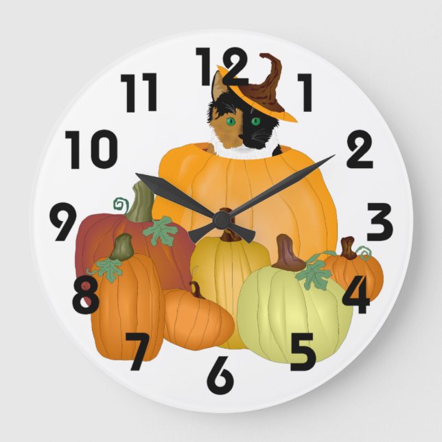 Pumpkins Clock (Front)