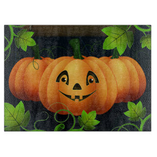 Pumpkins Cutting Board