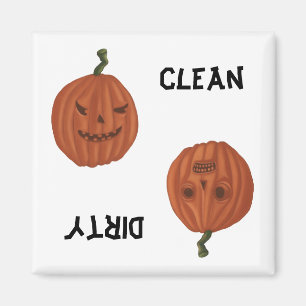 Pumpkins Dishwasher Magnet Customise Background