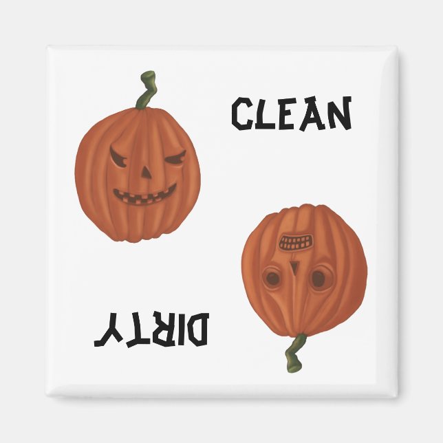 Pumpkins Dishwasher Magnet Customise Background (Front)