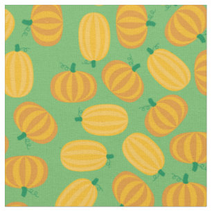 Pumpkins Fall Autumn Harvest Fabric