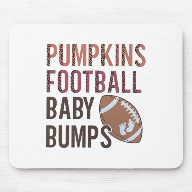 Pumpkins Footll  Mouse Mat (Front)