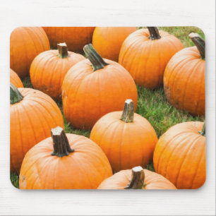 Pumpkins for Sale at a Farmer's Market Mouse Mat