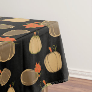 Pumpkins harvest fall Halloween Tablecloth