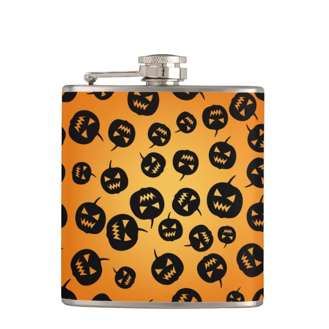 Pumpkins Hip Flask (Front)