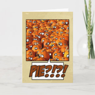 Pumpkins Holiday Card