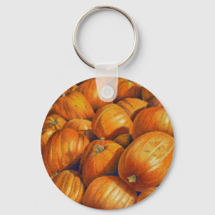Pumpkins Key Ring