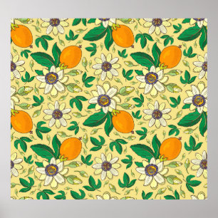 Pumpkins & Leaves: Autumn Harvest Poster