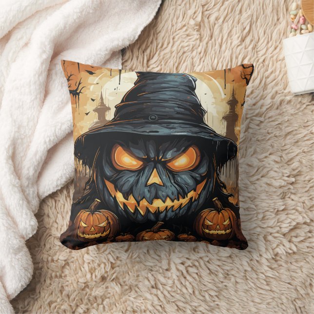 Pumpkin's Night Out Cushion (Blanket)