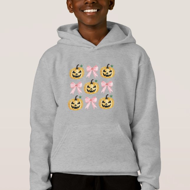 Pumpkins & Pink Bows (Front)
