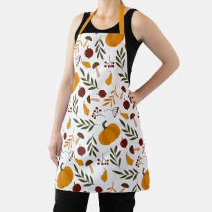 Pumpkins, Pomegranates, and Pears Apron