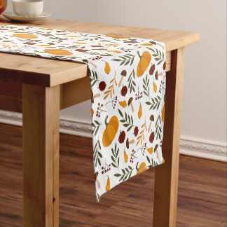 Pumpkins, Pomegranates, and Pears Short Table Runner