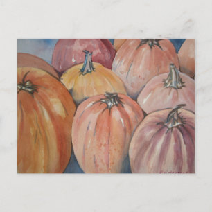 Pumpkins postcard