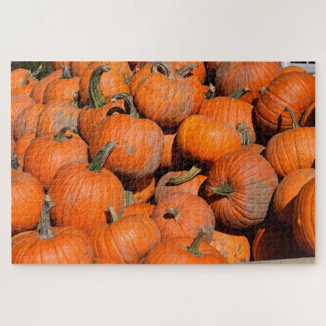 Pumpkins, Pumpkins, Pumpkins - 20x30 - 1014 pcs Jigsaw Puzzle (Horizontal)