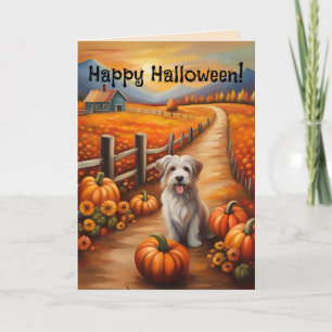 PUMPKINS & PUPS HALLOWEEN CARD FOR ANYONE