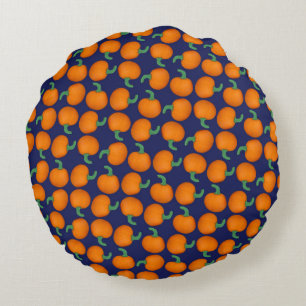Pumpkins Round Cushion