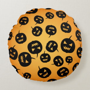 Pumpkins Round Cushion