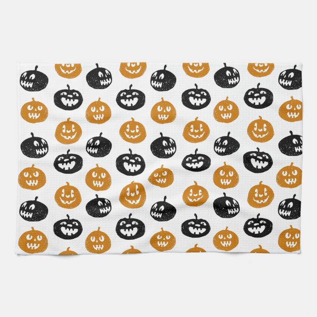 Pumpkins Tea Towel (Horizontal)