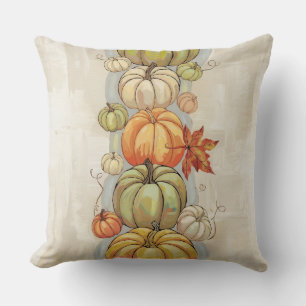 Pumpkins Throw Pillow